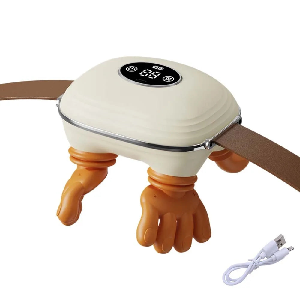 Masseur pour cou et épaules Cervora™ – Masseur de tissus profonds pour la relaxation musculaire, appareil de massage portable pour le cou et les épaules, masseur à pétrissage manuel pour la détente au quotidien et le soulagement des tensions