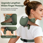 Cervora™ 4D Deep-Kneading Neck & Shoulder Massager – Heated Hand-Simulation Massage for Muscle Relaxation